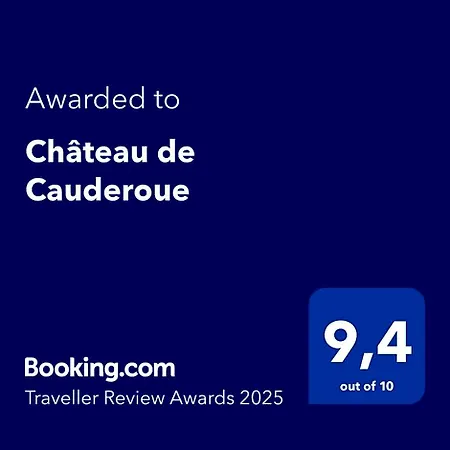 Alojamento de Acomodação e Pequeno-almoço Château De Cauderoue
